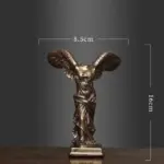 WhiteBronzeNordicClassicalGoddessResinCraftGiftSculpturesandStatues Homeko7