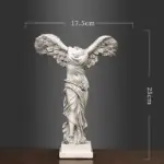 WhiteBronzeNordicClassicalGoddessResinCraftGiftSculpturesandStatues Homeko8