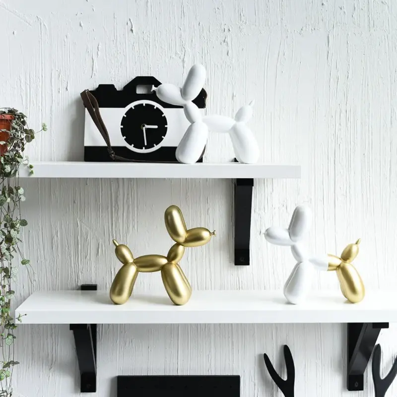 WhiteGoldBallonDog Homeko3