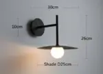 WhiteGreyNordicMovableArmLightingWallLampsHomeDecor Homeko7