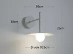 WhiteGreyNordicMovableArmLightingWallLampsHomeDecor Homeko8