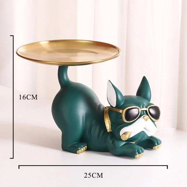 White Mouth Frenchie Storage - Homeko