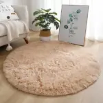 WhiteRainbowRoundCarpetforKidsRugsSoftDecorLivingRoom Homeko10