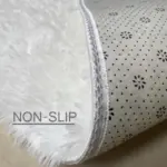 WhiteRainbowRoundCarpetforKidsRugsSoftDecorLivingRoom Homeko2