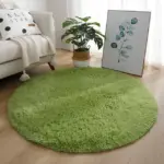 WhiteRainbowRoundCarpetforKidsRugsSoftDecorLivingRoom Homeko8