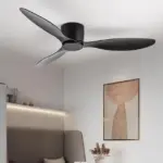 WhiteWoodLowFloorCeilingFansCoolingFansLighting Homeko10