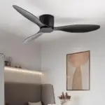 WhiteWoodLowFloorCeilingFansCoolingFansLighting Homeko5