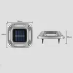 Wireless Solar Weg Stud Licht Rvs 8 Led Outdoor Solar Road Oprit Marker Lamp Patio Yard e1f4d52b 2d2a 4f48 8999 9f9246c471bc