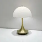 Wireless rechargeable lamp Portable Metal LED Dimming Metal lampshade H 23 cm USB charging.jpg 640x640 a7bcdfef 4d62 46e0 963d 004402f24105