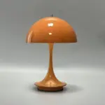 Wireless rechargeable lamp Portable Metal LED Dimming Metal lampshade H 23 cm USB charging.jpg 640x640 b3761ef5 18c6 473d 9661 79a43c4fb410