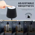 WirelessTableLampwithDimmableLighting Homeko6