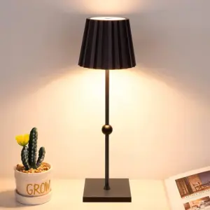 Wireless Table Lamp with Stepless Dimmable LEDs