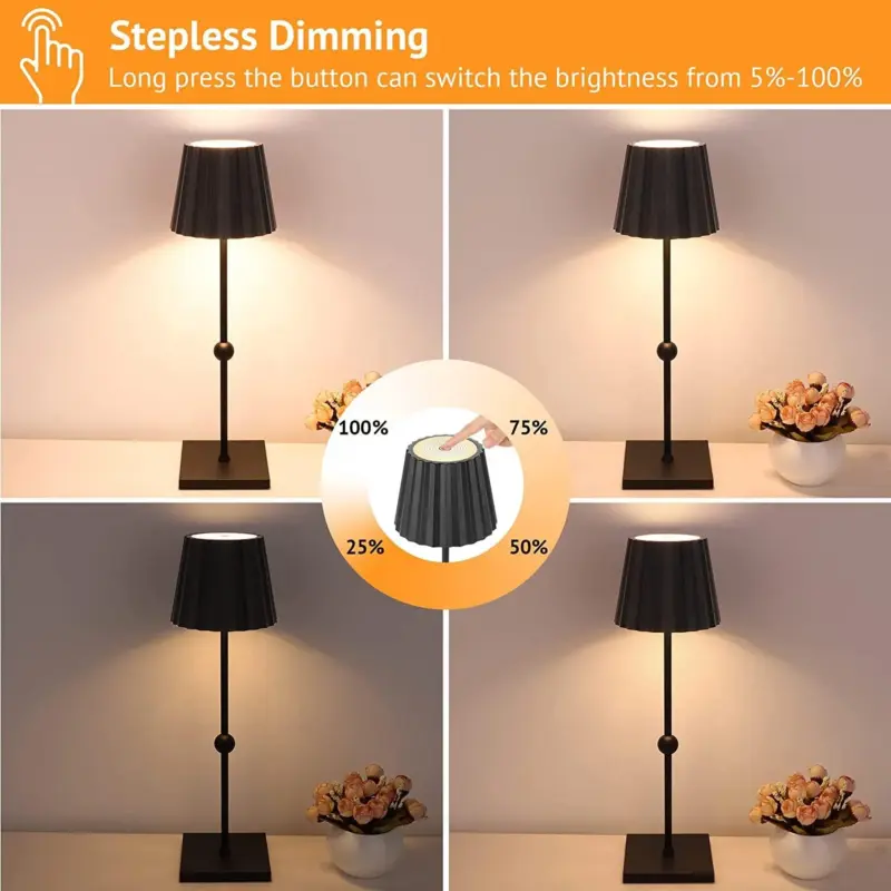 WirelessTableLampwithSteplessDimmableLEDs Homeko6