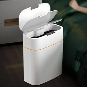 Smart Trash Can - SensorSlim - Infrared Technology - Hands-free Use