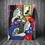 Woman-With-Book-1932-by-Picasso-Decorfaure-1685708577 Woman With Book 1932 by Picasso Decorfaure