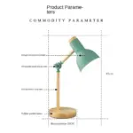 Wood Creative Nordic Table Lamp Wooden Art LED Turn Head Simple Bedside Desk Light Eye Protection.jpg 56853f45 db11 4ceb 9aff 9b74ea78894f