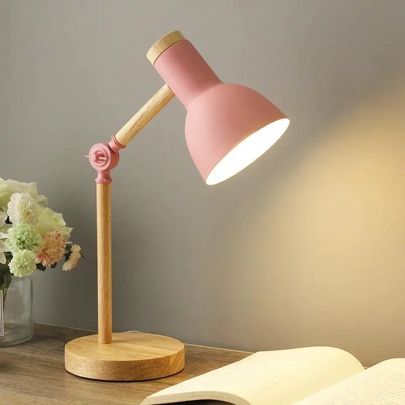 Wood Creative Nordic Table Lamp Wooden Art Led Turn Head Simple Bedside Desk Light Eye Protection.jpg D43682e4 67e6 46c9 Bb05 429d836f5c82