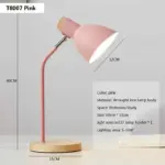 Wood Creative Table Lamp Nordic Flex Desk Light Art Simple LED E27 Lights Eye Protection Reading 732d9daf 4293 4082 9294 f9eccd229494