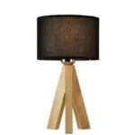 Wood-Fabric-Tripod-Lampshade-Table-Lamp-Modern-Chic-Lighting-for-Home-Decor-10 Wood Fabric Tripod Lampshade Table Lamp Modern Chic Lighting for Home Decor