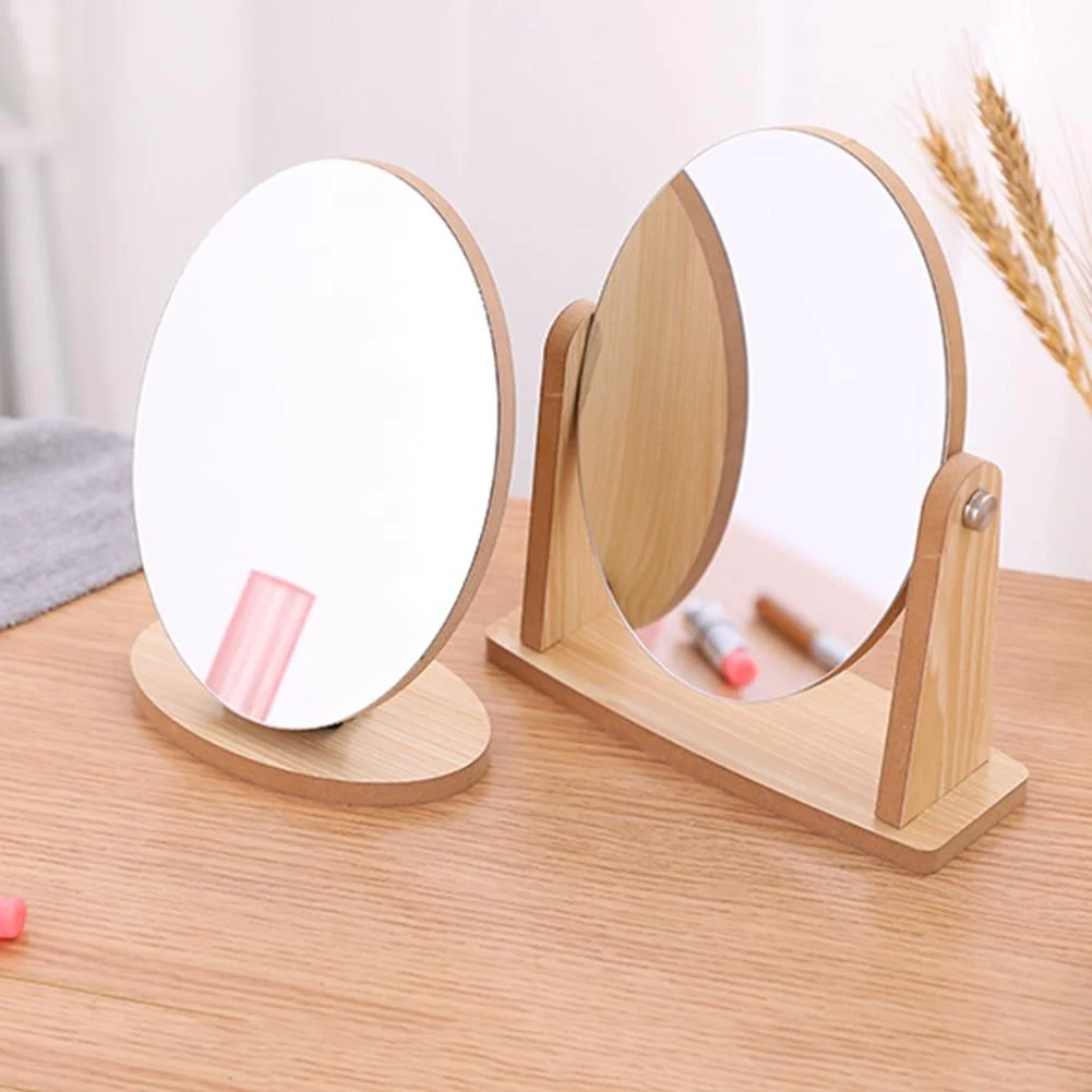 Wood Stand Table Makeup Mirror Cosmetic Desktop Makeup Mirrors Beauty Dressing Mirrors Student Dormitory Book Mirror E6fd9aea B63a 4330 Bfcd Cae4141833ec