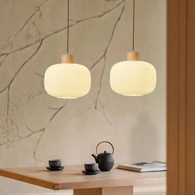 Woodandmilkglasspendantlight Diningroomlighting Hai 7