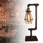 Wooden Desk Vintage Metal Table Lamp Retro Industrial Steampunk Night Light for Bedroom Living Room Home d1b7406a 8a1a 403e a282 99b5f70d1215