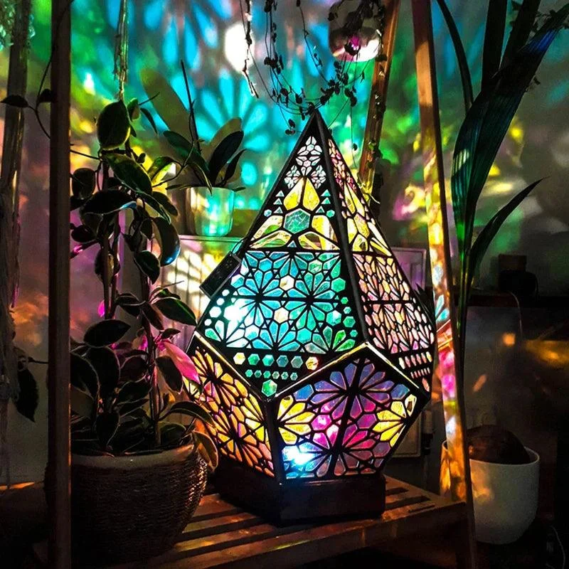 Wooden Hollow Led Projection Night Lamp Bohemian Colorful Projector Desk Lamp Household Home Decor Holiday Atmosphere E38d746c 4f6a 4ba0 817a A8b78919a2ca
