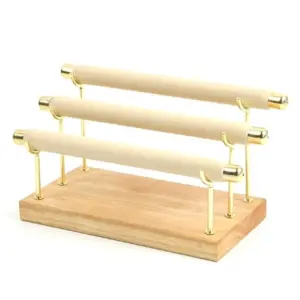 Wooden Jewelry Display Stand
