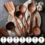 Wooden-Utensils-for-Nonstick-Cookware-Handmade-Teak-Cooking-Spoons-Dinnerware-Sets-Tableware_a71c6805-eb5d-4177-a68f-be15c1f72d40 Wooden Utensils for Nonstick Cookware Handmade Teak Cooking Spoons Dinnerware Sets Tableware a71c6805 eb5d 4177 a68f be15c1f72d40