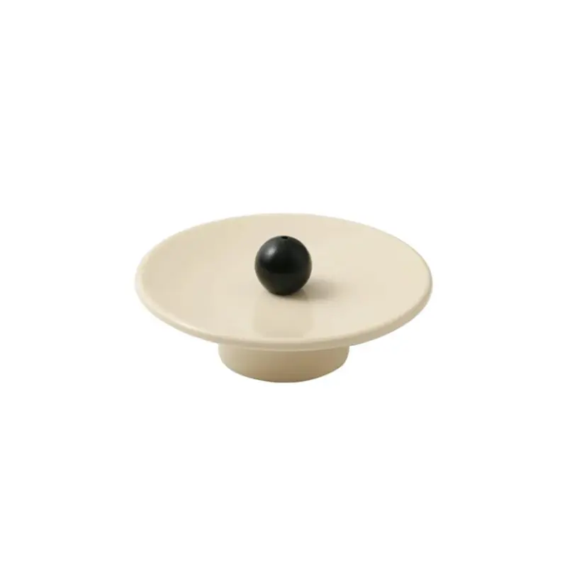 WoodenColorBallIncenseHolderblackballwhite