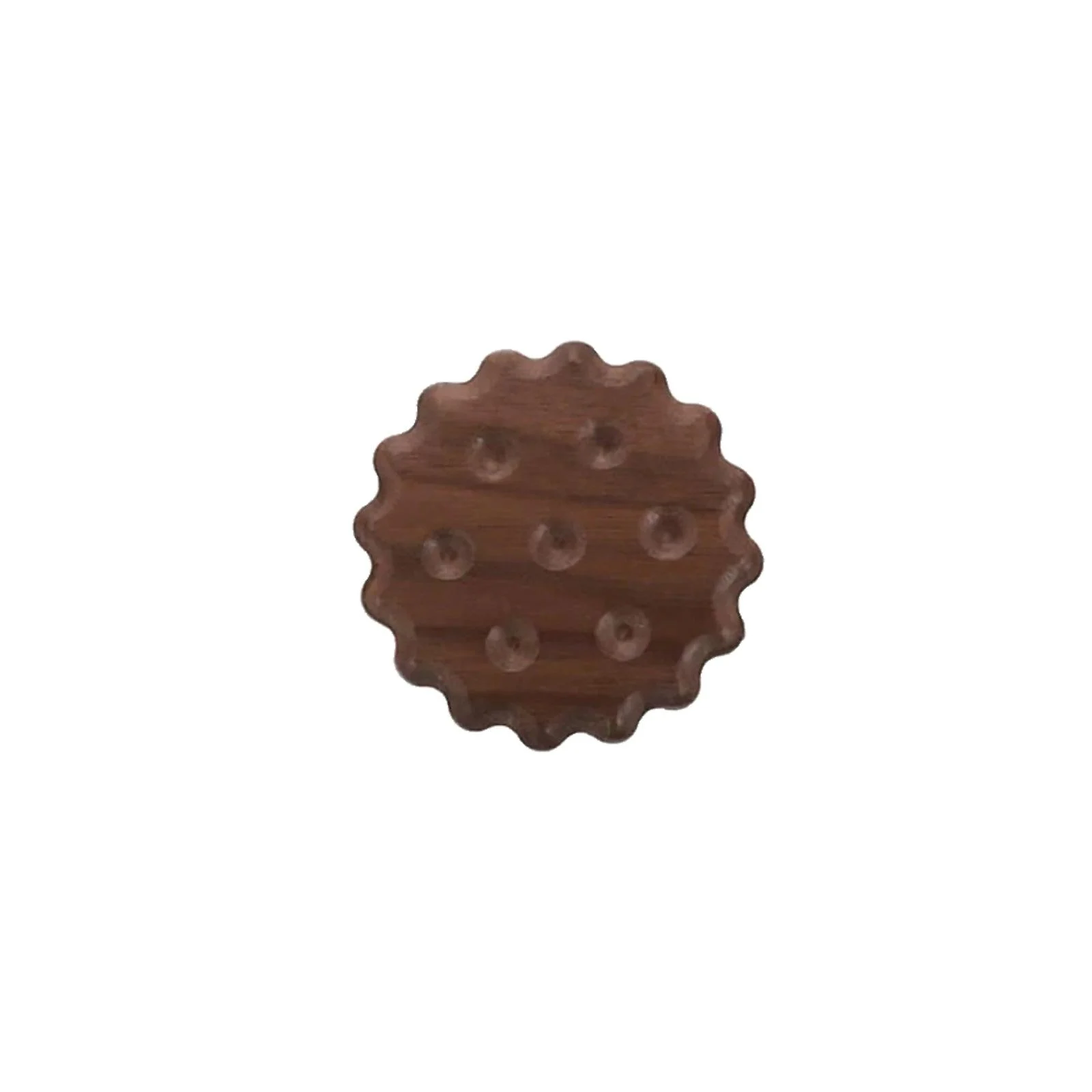 Woodencookiecoasterwalnut