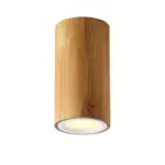 WoodenCylinderLEDCeilingLamp AsianStyle Homeko5