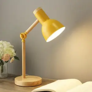 Wooden LED Work Table Lamp
