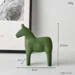 WoodenMinimalistHorseFigurine Homeko12