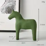 WoodenMinimalistHorseFigurine Homeko13