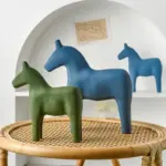 WoodenMinimalistHorseFigurine Homeko6