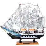 WoodenSailboatModelDecorationCraftsBirthdayGiftSculpturesandStatues-Homeko5 WoodenSailboatModelDecorationCraftsBirthdayGiftSculpturesandStatues Homeko5