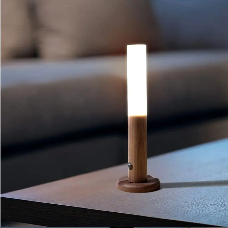 WoodenSmartWallLampwithMotionSensor Homeko4
