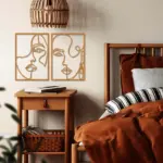 WoodenWomanFaceSilhouetteWallArt-Homeko3 WoodenWomanFaceSilhouetteWallArt Homeko3
