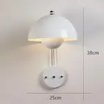 XP3TNieuwe Nederlandse Ontwerper Led Bloem Knop Wandlamp Home Paddestoel Schansen Macaron Schakelaar Nachtlampje Slaapkamer Verlichting Decor 72ec544c 6dbc 4416 81d1 23780de84e1f