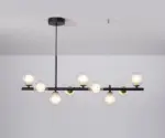 YFflSandyha Led Kroonluchters Nordic Magic Bean Glas Bal G9 Opknoping Hanger Verlichting Voor Woonkamer Eettafel Schorsing