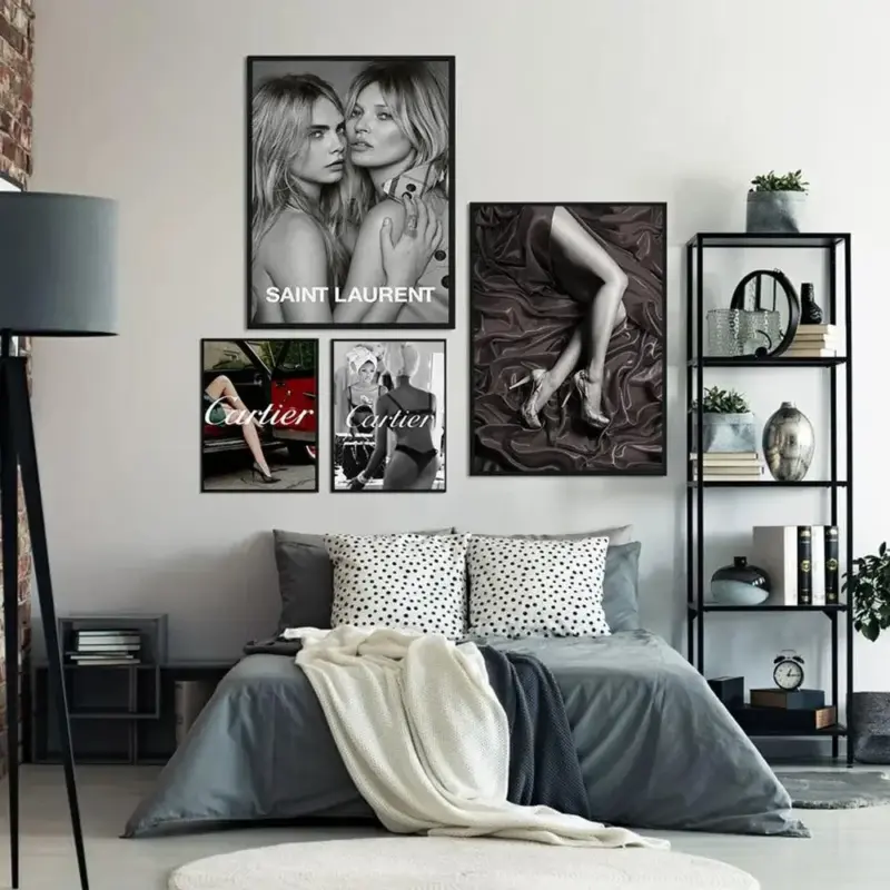 YSL Canvas Art Decorfaure