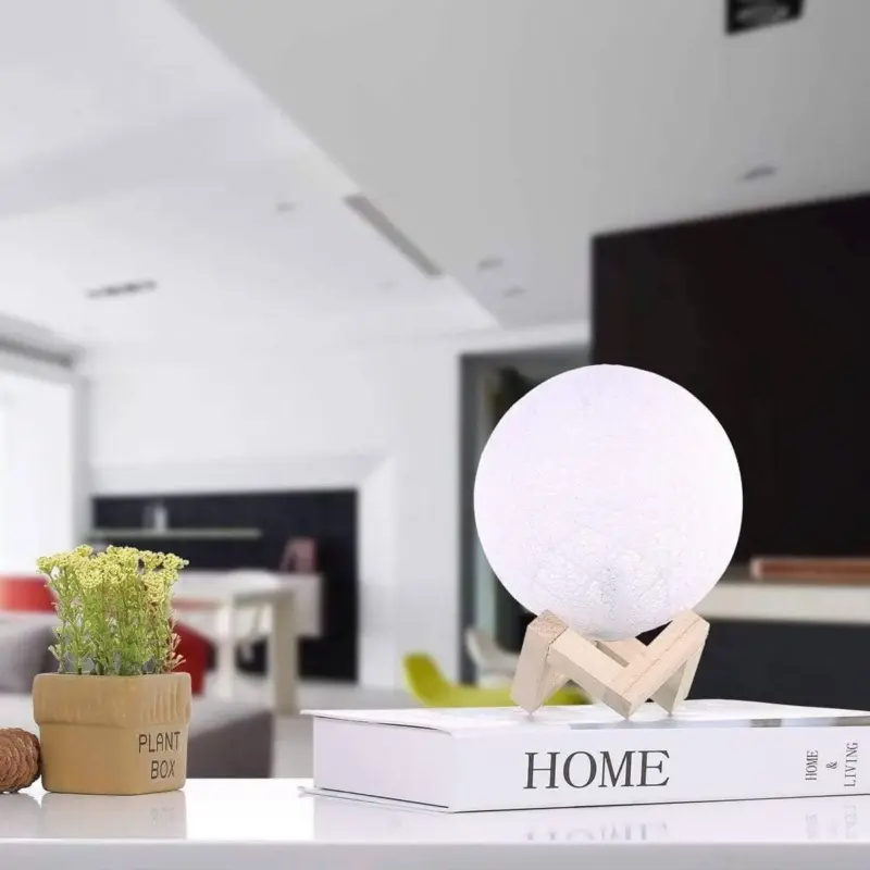 Yarn Moon Table LED Lamp Dreamy Romance
