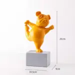 YogaDogStatuette-Homeko12 YogaDogStatuette Homeko12
