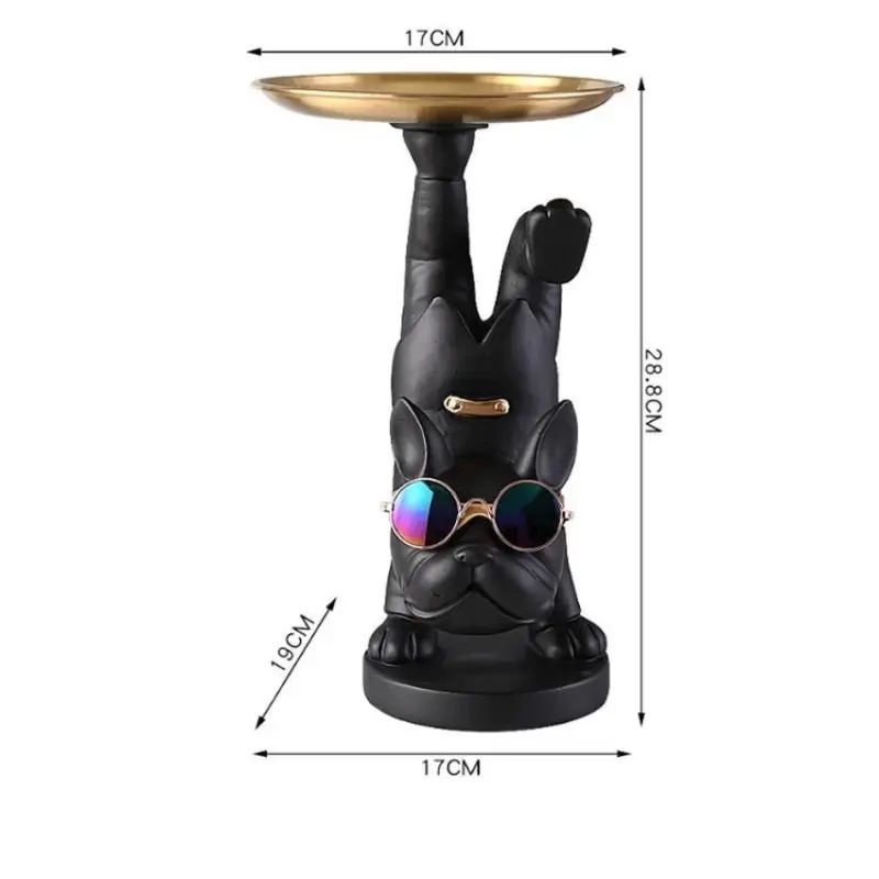 YogaFrenchBulldogTray Homeko10
