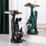 YogaFrenchBulldogTray Homeko3
