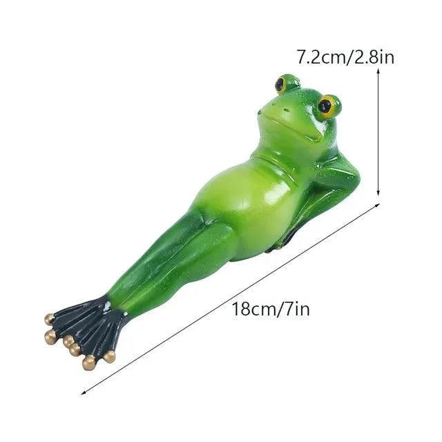 Yoga Frog Figurines - Homeko