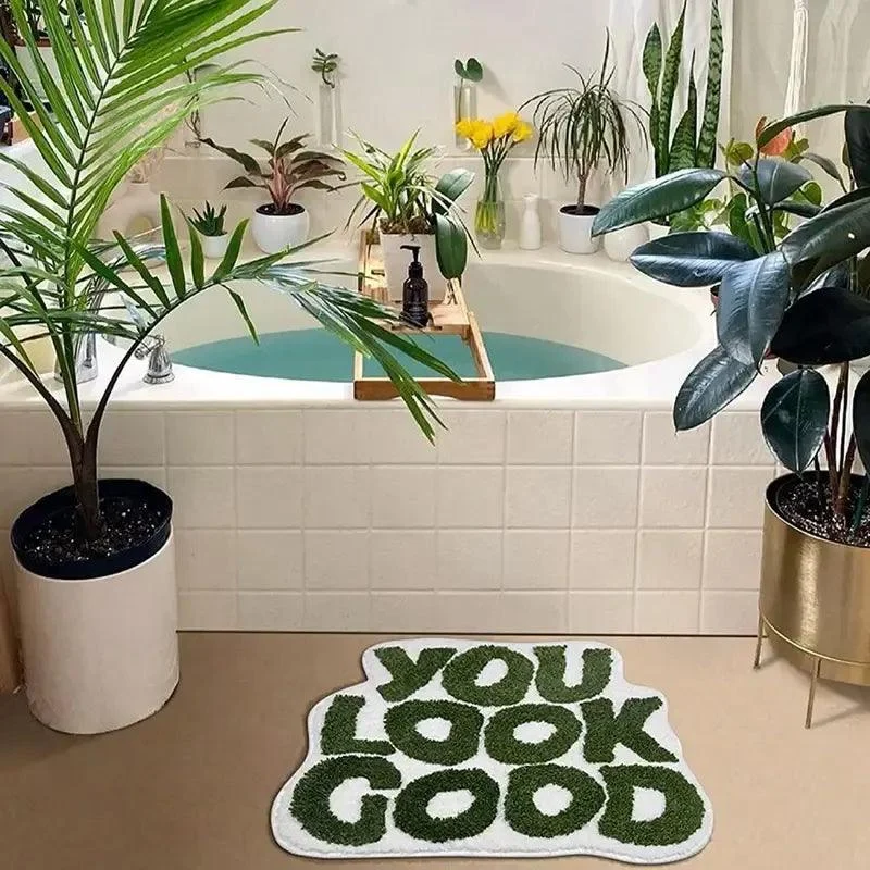 "You Look Good" Hand-Crafted Mat -