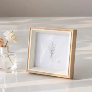 Square Resin Photo Frames with Desktop Wall Decor