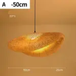 ZK50 LED E27 Handmade Rattan Chandelier Round Straw Hat Bamboo Lamp Pastoral Restaurant Chandelier Cafe Bar.jpg 640x640 fd8935ce 3a8f 4200 9c29 33e048684180